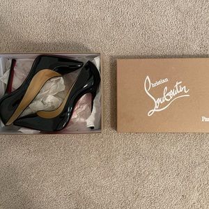 Christian Louboutin Pigalle 120 Patent Calf Black
